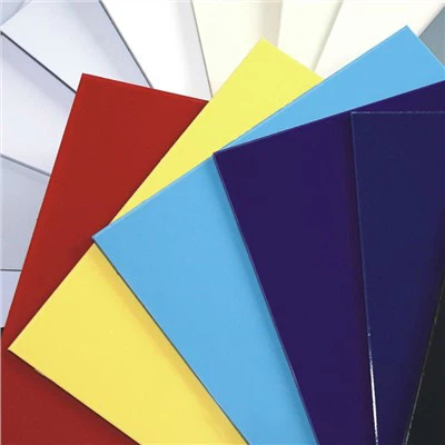 Fehér PMMA ABS akril lap